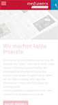 Mobile Screenshot of mediawerk.ch